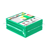 Мешки для мусора 160 л, зеленые, в пачке 10 шт., ПВД, 40 мкм, 900х1100 мм, i-Bag в Барнауле