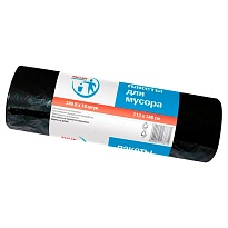 Мешки для мусора 240 л, черные, в рулоне 10 шт., ПВД 30 мкм, 1400х1120 мм, PACLAN Professional, 606336 в Барнауле Мешки для мусора 240 л, черные, в рулоне 10 шт., ПВД 30 мкм, 1400х1120 мм, PACLAN Professional, 606336 в Барнауле