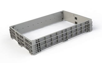 Складной пластиковый борт 1200х1000х200 усиленный в Барнауле Складной пластиковый борт 1200х1000х200 усиленный в Барнауле