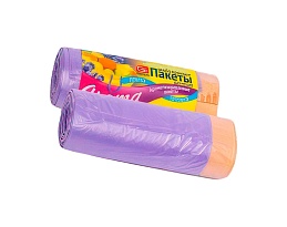 Мешки для мусора 35 л, ароматизированные, Лаванда, сиреневые, в рулоне 10 шт., ПНД, 12 мкм, 560х530 мм, GRIFON Aroma, 101-080 La в Барнауле Мешки для мусора 35 л, ароматизированные, Лаванда, сиреневые, в рулоне 10 шт., ПНД, 12 мкм, 560х530 мм, GRIFON Aroma, 101-080 La в Барнауле