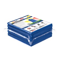 Мешки для мусора 160 л, синие, в пачке 10 шт., ПВД, 40 мкм, 900х1100 мм, i-Bag в Барнауле