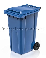 Контейнер для мусора 240 л голубой облегченный 240 голубой в Барнауле Контейнер для мусора 240 л голубой облегченный 240 голубой в Барнауле