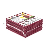 Мешки для мусора 160 л, бордовые, в пачке 10 шт., ПВД, 40 мкм, 900х1100 мм, i-Bag в Барнауле